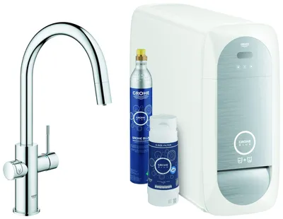 Obrázok produktu pre Kuchynská batéria s filtračnou funkciou GROHE Grohe Blue chróm 31541000