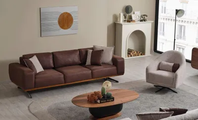 Produktbild von Modern Wohnzimmer set 2tlg. Sofa  Sessel 4+1 Sitzer Sofagarnitur Sofas Couchen