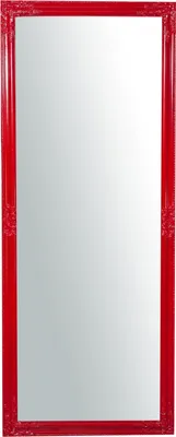 Produktbild von Lange wandspiegel 182x74x3 cm, Dekorative wandspiegel, spiegel lang, Rot