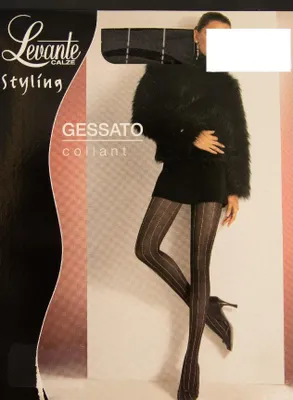 Produktbild von Collant Strumpfhose Frau 80 den 88 dtex Mode Fashion LEVANTE Artikel GESSATO 80 COLLANT, 1/2 - S/M, Cotone 2%,Poliammide 88%,Elasthan 10%