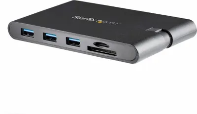 Produktbild von StarTech.com USB-C Multiport Adapter DKT30CHVSCPD – HDMI 4K, VGA, 3x USB 3.0, GbE