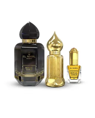Produktbild von EL NABIL Coffret Royal Gold 65ml +12ml Spray +5ml