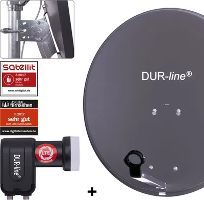 Produktbild von DUR-line MDA 60 A + +Ultra Twin LNB 2 TN LNB Set
