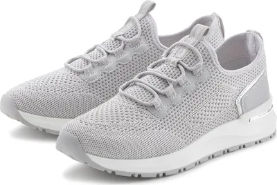 Produktbild von VIVANCE Sneaker Freizeitschuh, Halbschuh, Turnschuh, Slip-On-Sneaker, grau Größe 42