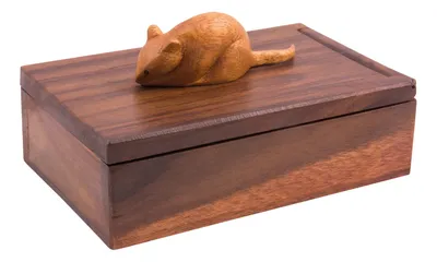 Produktbild von Truhe Maus - Dekoartikel, Holztruhe