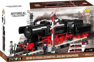 Zdjęcie produktu dla COBI DR BR 52 Steam Locomotive, Klocki do budowania, 10 lat(a), 2747 szt.