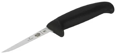 Image de Victorinox V-5.59 03.09M Couteau à volaille, noir, 9cm, blanc (V-5.59 03.09M)
