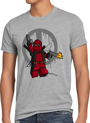 Produktbild von A.N.T. Brick Mercenary Herren T-Shirt comic baustein