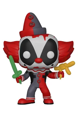 Zdjęcie produktu dla FUNKO Pop! Marvel: Clown Deadpool, Figurka kolekcjonerska, Komiksy