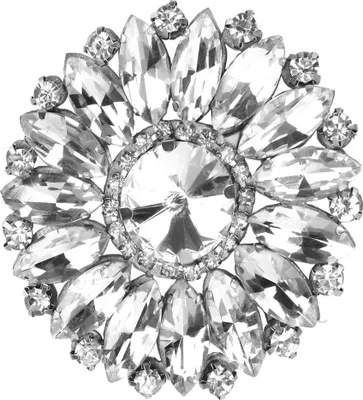 Produktbild von 2 Stück Strass-Kristall-Applikation zum Aufnähen, Kunstperlen-Aufnäher für Kleidung, Schuhe, Taschen (#1)