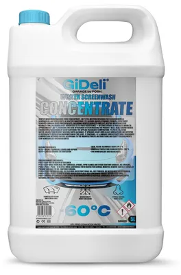 Produktbild von Scheibenfrostschutz Konzentrat -60°C 5L Winter Wischwasser Reiniger Auto GiDeli