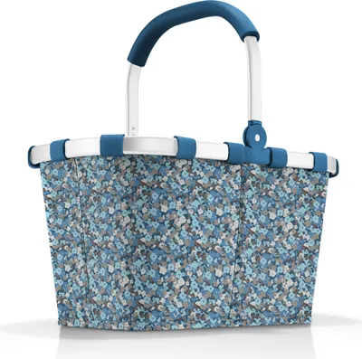 Produktbild von reisenthel carrybag, Einkaufskorb, Korb, Picknickkorb, Tragetasche, Polyestergewebe, Viola Celeste, 22 L, BK4090