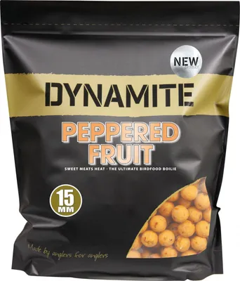 Obrázok produktu pre Boilies s ovocnou príchuťou a korením Dynamite (5 kg)