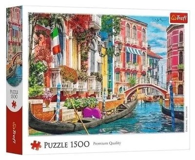 Produktbild von Trefl, Sommernachmittag in Venedig, 1500 Teile Puzzle