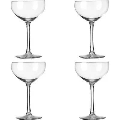 Productafbeelding van Royal Leerdam espresso-martini glas, 24 cl, transparant, vaatwasmachinebestendig, set van 4 stuks