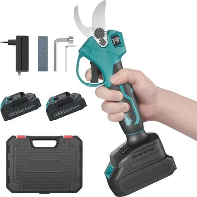 Obrázok produktu pre Elektrické nožnice na strihanie s rezom 30 mm, 2 akumulátory a nabíjačka