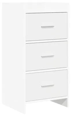 Produktbild von Sideboard Weiß 40 x 36 x 80 cm Holzwerkstoff