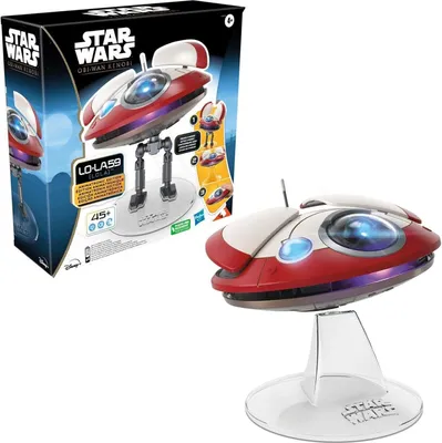 Image de Hasbro Star Wars L0-LA59 (Lola) Édition Animatronik, figurine de jeu