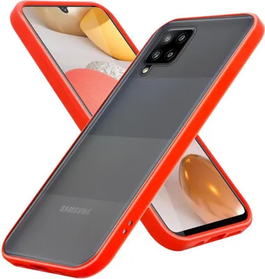 Immagine prodotto di Custodia Cadorabo per Samsung Galaxy A42 5G / M42 5G custodia protettiva in TPU trasparente custodia per cellulare ibrida custodia protettiva