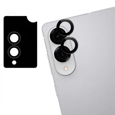 Imagen del producto de Protector de cámara de cristal paquete de 2 para Samsung Galaxy S25 Edge - Transparente