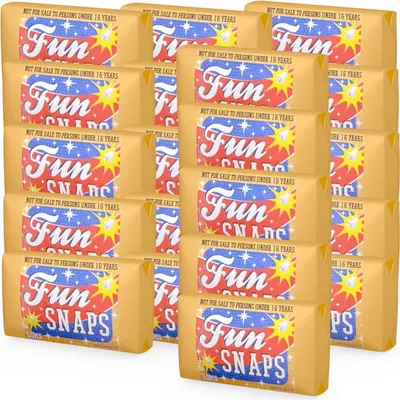 Zdjęcie produktu dla 500x petarda groszkowa Fun Snaps dla młodzieży fajerwerki na Sylwestra / fajerwerki