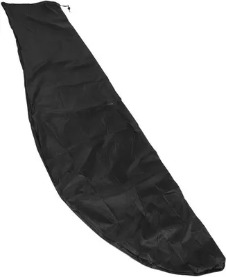 Productafbeelding van Parasolhoes Buitenhoes - Terrasparasol Beschermhoes - Parasol Beschermen - Waterdicht Oxford Doek - 70x50x40cm - Zwart
