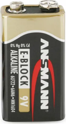 Immagine prodotto di 1 blocco Ansmann alcalino 9V X-Power