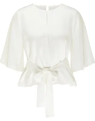 Image de Chemisier HALEE pour femme - blanc, XL