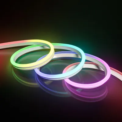 Produktbild von hoftronic LED Streifen 3 m 18W RGBIC IP65 mit Fernbedienung