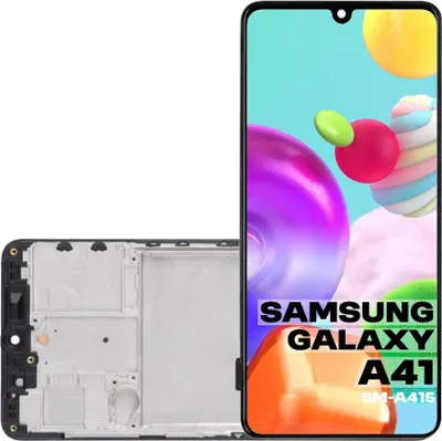 Immagine prodotto di Display LCD touchscreen per Samsung Galaxy A41 SM-A415 Incell frame