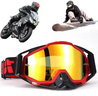 Produktbild von Motorradbrille - Winddichte, All-Terrain, Sicherheitsbrille, für Mountainbiken und Off-Road-Helme