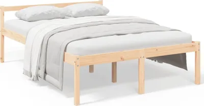 Produktbild von vidaXL Seniorenbett 140x200 cm Massivholz Kiefer