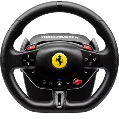 Produktbild von Thrustmaster T98-P Ferrari 296 GTB, Lenkrad + Pedale, PC, PlayStation 4, PlayStation 5, D-Pad, Modus-Taste, Menü-Taste, Analog / Digital, 240°, 240°