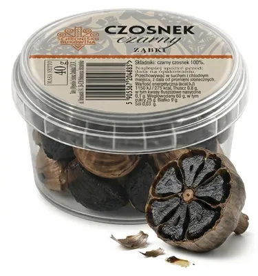Produktbild von Schwarze Knoblauchzehen 40 g Schronisko Bukowina