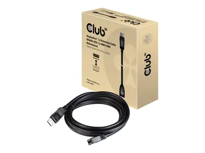 Zdjęcie produktu dla CLUB3D cac-1023, 3 m, DisplayPort, DisplayPort, Męska, Żeńska, 7680 x 4320 px