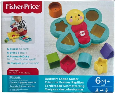 Produktbild von Fisher-Price Sortierspaß-Schmetterling