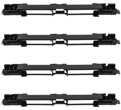 Produktbild von Opel Zafira B 2005- Dachleistenabdeckung SCHWARZ 4-teiliges Set