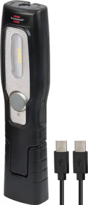 Produktbild von Brennenstuhl 1175430020, LED, 130 g, IP20, 1000 mAh, Schwarz, Hängende Arbeitsleuchte