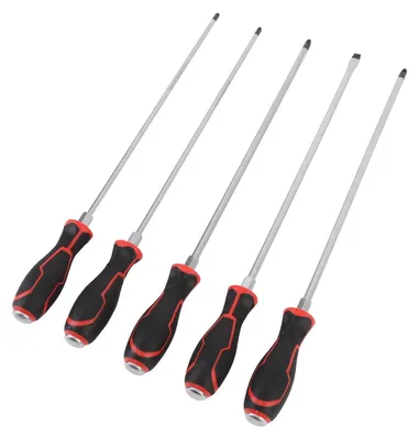 Produktbild von Set von 5 Ergonomischen Magnetischen Schraubendrehern für Autoreparaturen