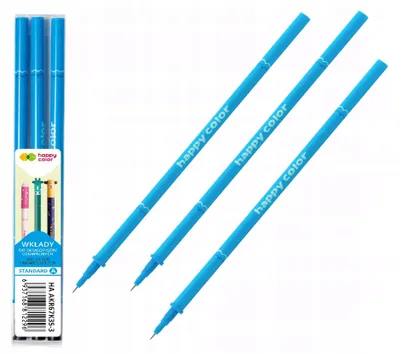 Immagine prodotto di HAPPY COLOR, mine cancellabili, 0,5 mm, confezione da 3 pezzi