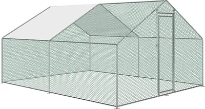 Produktbild von Kondela Výbeh pre zvieratá s plachtou Inkoky Typ 3 300x400 cm - strieborná / zelená / biela