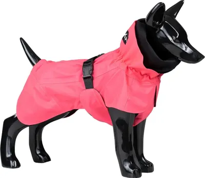 Produktbild von PAIKKA Hunde Regenmantel leicht & reflektierend "Visibility Raincoat Lite" pink