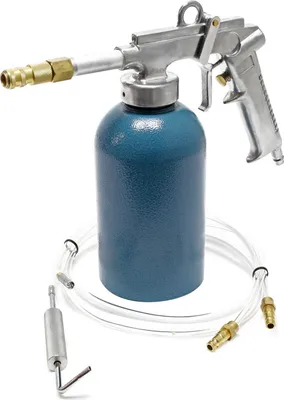 Zdjęcie produktu dla Pistolet ciśnieniowy 1100ml 4-6bar Pistolet wgłębny 1/4" i węże Pistolet natryskowy Dysza hakowa Dysza okrągła