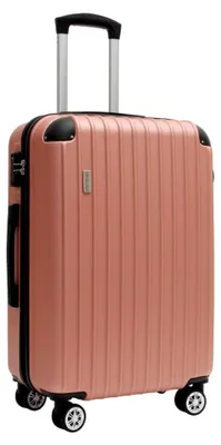 Produktbild von Hartschalen Koffer mit TSA-Zahlenschloss aus ABS Kunststoff, robust und Ultraleicht, Reisekoffer mit 4 Doppel-Leichtlauf-Räder 360° drehbar, Handgepäck/L/XL oder Set