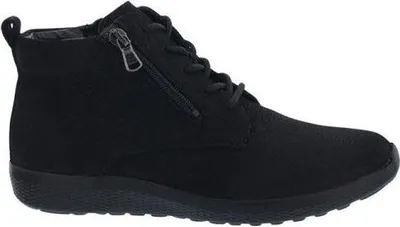 Produktbild von Waldläufer Stiefelette K-Ira 634801-165-001, Nubukleder, Schwarz, Weite K, Fußbett zum Wechseln 42 1/2