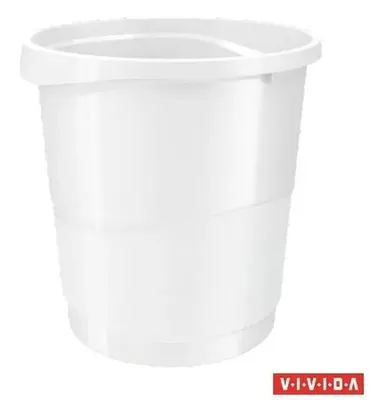 Immagine prodotto di Cestino Esselte Vivida, plastica, 14 l, bianco