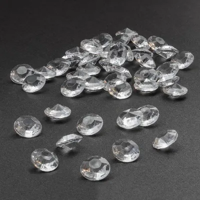 Produktbild von Oblique Unique Deko Diamanten Dekosteine Tischdeko Dekoration 10mm - transparent