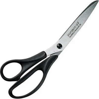 Produktbild von Universalschere mit Extra-Scharfes Messer - Kunststoff-Griff - Schwarz