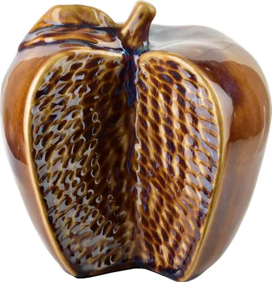 Image de Figurine décorative en céramique Saggio Apple 17 x 14 x 16 cm, plusieurs couleurs, 1 pièce