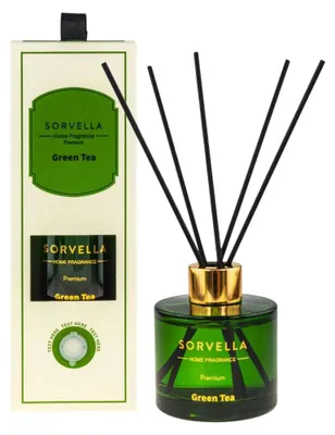 Image de Diffuseur d'ambiance, parfums, bougies, thé vert, 120 ml